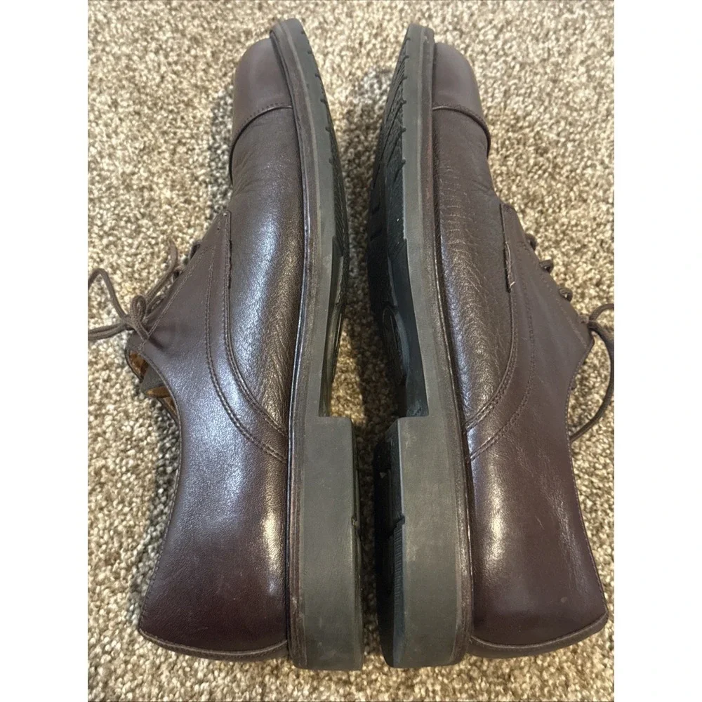 Mephisto  Dress Oxford Goodyear Welt shoes Men's Size 11 US  Dark Brown Academia
